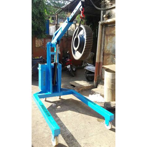 Ac Hydraulic Floor Crane Manufacturer Supplier And Exporter In Mumbai