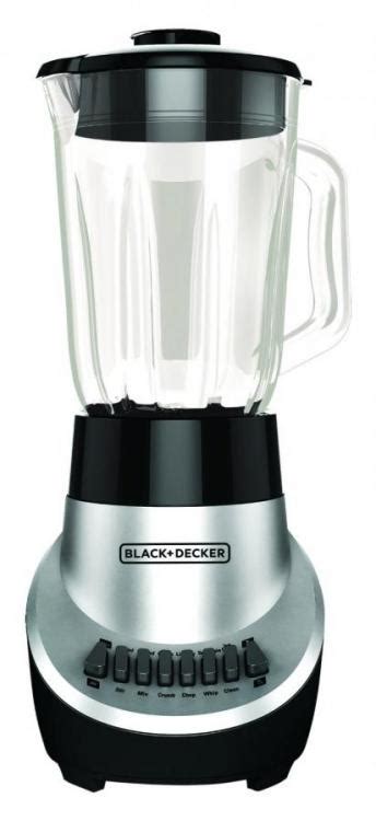 BLACK DECKER BL1130SG 12 Speed Fusion Blade Blender Silver 220 VOLTS