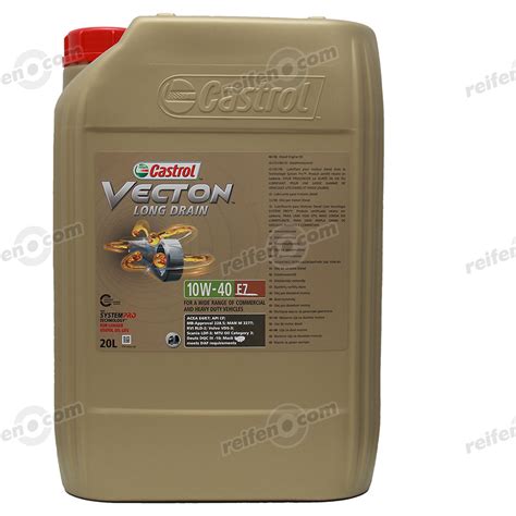 Castrol Vecton Long Drain 10W-40 E7 20 Litres | buy at reifen.com