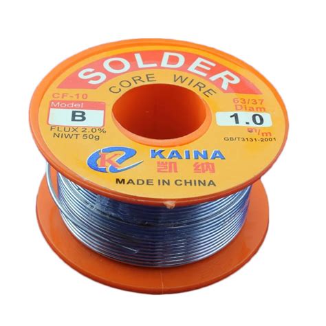 45FT Tin Lead Line Rosin Core Flux Solder Soldering Welding Iron Wire