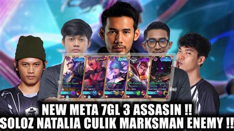 New Meta Gl Assasin Soloz Natalia Culik Marksman Enemy Youtube