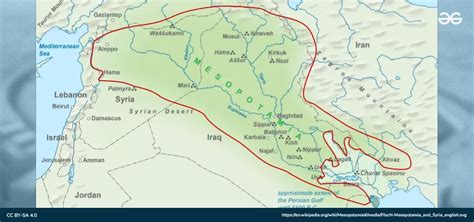 Ancient Mesopotamian Civilization History Map Timeline