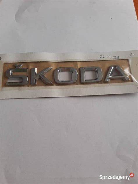 Emblemat Napis Na Klap Ja Zz Skoda Wiechocin Sprzedajemy Pl