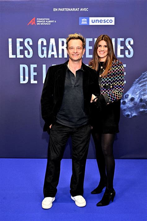 Photo David Hallyday Et Sa Femme Alexandra Pastor Durant L Avant