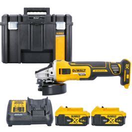 Dewalt Dcg V Xr Brushless Cordless Mm Angle Grinder With X