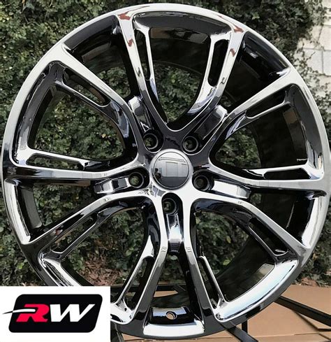 20" inch RW Wheels for Jeep Grand Cherokee 20x9" PVD Dark Chrome SRT8 ...