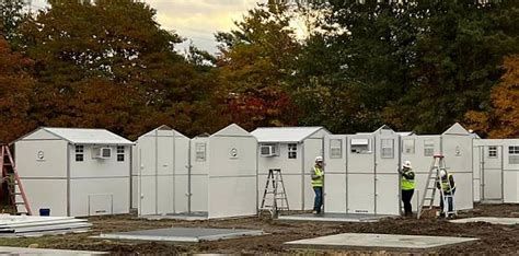 Updated Pallet Shelter Village In Georgetown Open And Occupied Wgmd