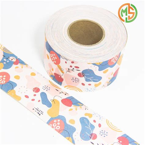 China Oem Biodegradable Eco Friendly Water Activated Kraft Paper Tape