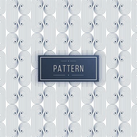 Abstract Geometric Curve Lines Seamless Pattern Background 23162149