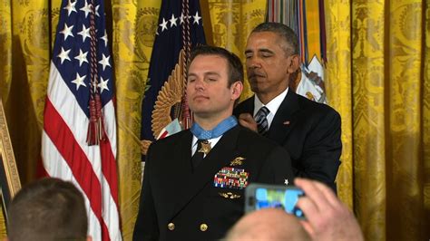 Navy Seal Receives Medal Of Honor For Hostage Rescue