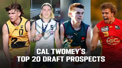 Who Are The 20 Best AFL Draft Prospects Of 2023 YouTube