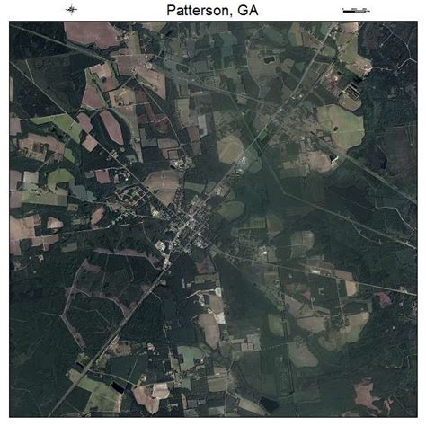 Aerial Photography Map Of Patterson Ga Georgia