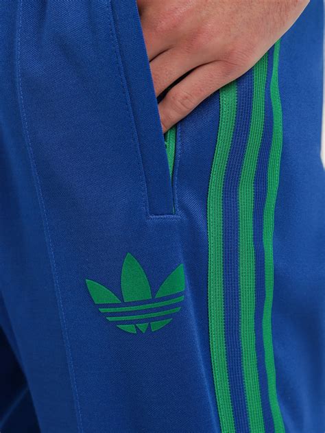 Adicolor 70s Heritage Now Striped Track Pants In Royal Blue Glue Store