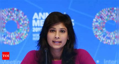 Gita Gopinath To Be IMFs First Deputy MD Times Of India