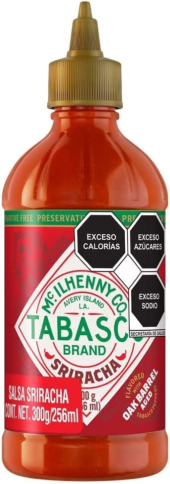 Tabasco Sriracha Hot Sauce Spicy Savoury Sweet Garlic Sweet Chili