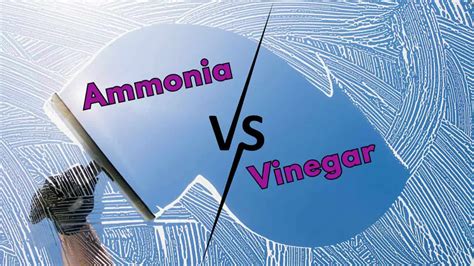 Which is Better for Cleaning Windows Ammonia or Vinegar?