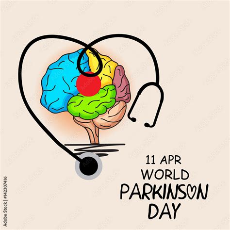 World Parkinson Day Stock Illustration | Adobe Stock