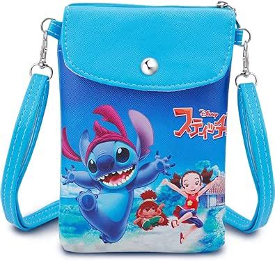 QUQMDKL Cute Stich Lilo Ohana Crossbody Bags Lilo Shoulder Bag Purse