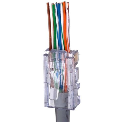 7 преимуществ сквозных коннекторов RJ45 нового поколения