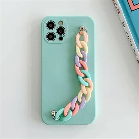 Colorful Chain Iphone Case Finishifystore