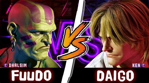 SF6 Fuudo Dhalsim Vs Daigo Ken Street Fighter 6 YouTube