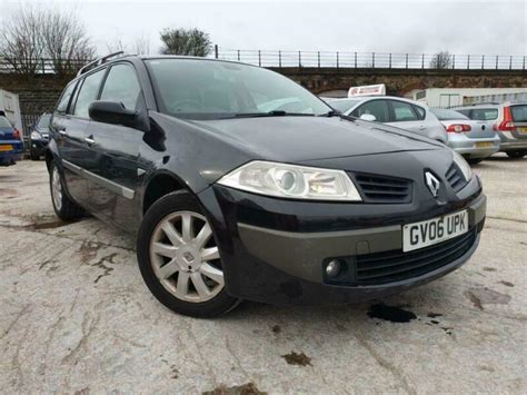 2006 06 Renault Megane 15 Dynamique Dci 5d 86bhp Diesel Black Paselec