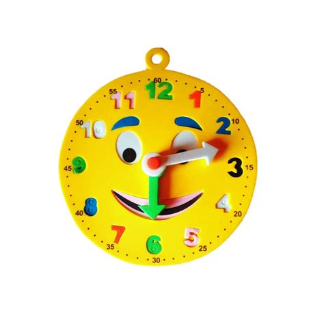 Reloj De Foamy Did Ctico De Pared Comercializadora Hiro