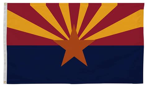 Arizona State Flag 6' x 10' | Arizona Flag | State of Arizona Flag