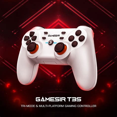 GameSir T3s Gamepad Sem Fio Bluetooth Controlador De Jogo Interruptor