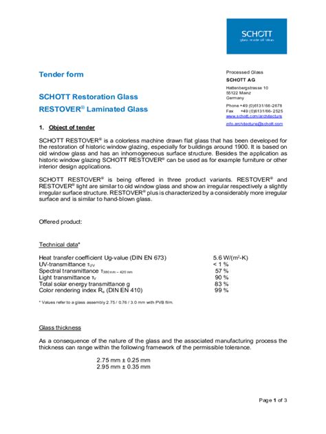 Fillable Online RESTOVER LSG Tender Form ENG 2017 7E 7BDE 7D