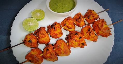 Tandoori Aloo Recipe In Oven How To Make Street Style Potato Tandoori