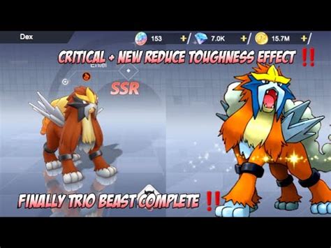 Akhirnya Personil Trio Beast Lengkap Review Entei Efek Skill Baru