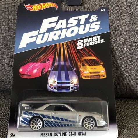 Jual COD Hot Wheels Nissan Skyline Gtr R34 Terbatas Shopee Indonesia