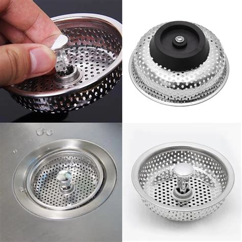 Mesh Kitchen Stainless Steel Sink Strainer Disposer Plug Drain Stopper