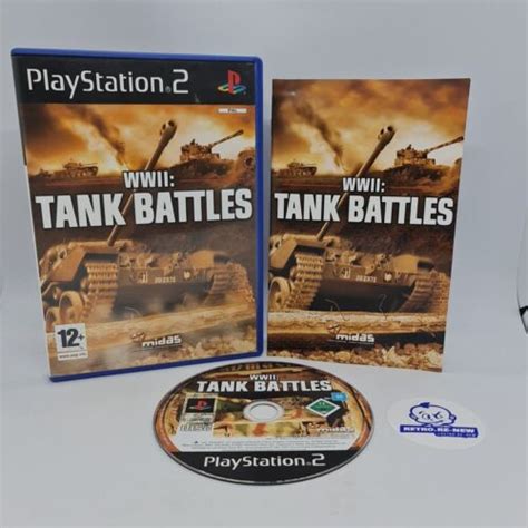 Wwii Tank Battles Sony Playstation 2 Ps2 Pal Game Inc Manual 🌟 Vgc 🌟 Ebay