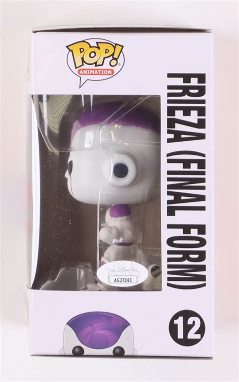 Linda Young Signed "Dragon Ball Z" #12 Frieza Funko Pop! Vinyl Figure ...