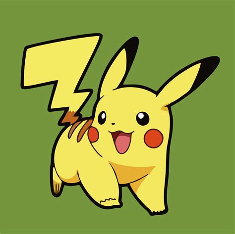 Pikachu Vector Art Or Vector Illustration On Pickachu 24804559 Vector