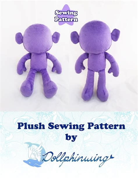 Sitting Chibi Plushie Doll Sewing Pattern Pdf Pattern Ubicaciondepersonascdmxgobmx