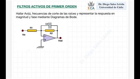 5 7 Filtro Activo Paso Bajo De Primer Orden YouTube