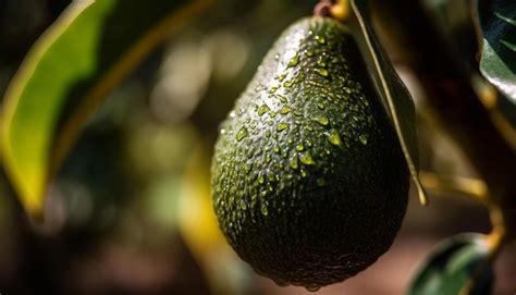 Rebanada de aguacate maduro fresca y orgánica perfecta para una