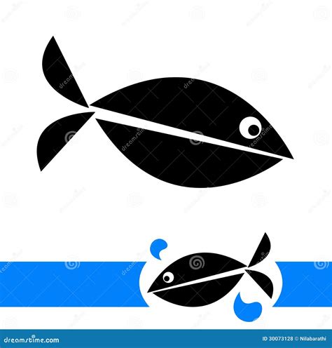 Logotipo De Los Pescados Stock De Ilustraci N Ilustraci N De Insignia