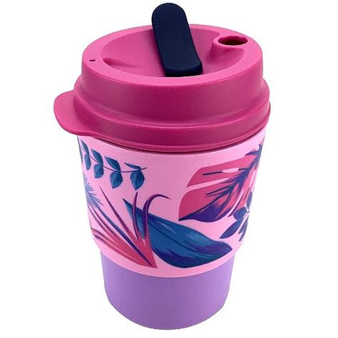 Tupperware Copo Para Viagem Floral 350ml Comprar Tupperware Online