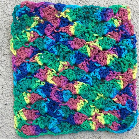 Ravelry Shell Dishcloth Pattern By Amy Hurd