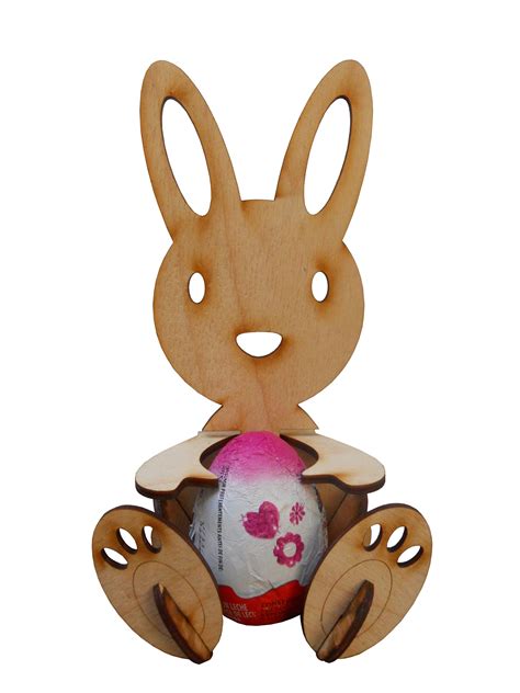 Conejo De Pascuas Encastrable Porta Huevo Assembly Easter Rabbit Egg