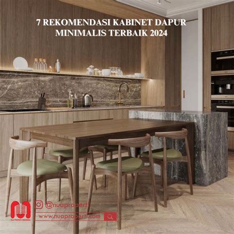 Rekomendasi Kabinet Dapur Minimalis Terbaik Nua Properti