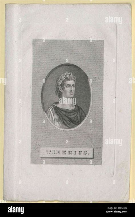 Tiberius, Roman Emperor Stock Photo - Alamy