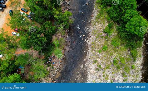 The View From The Top Of Sg Kenerong Kuala Krai Kelantan Stock Video