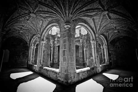 Medieval Monastery Cloister by Jose Elias - Sofia Pereira