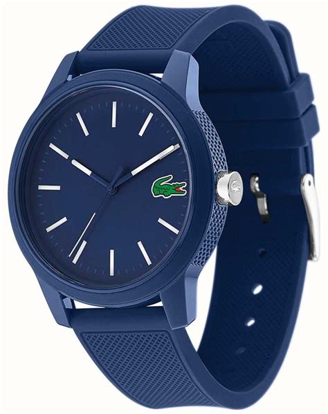 Lacoste 12 12 Blue Rubber Strap 2010987 First Class Watches