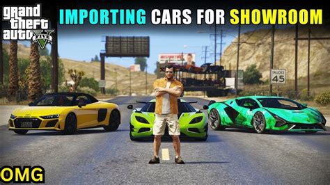 Buying Luxery Cars For Showroom Gtav Gameplay Youtube